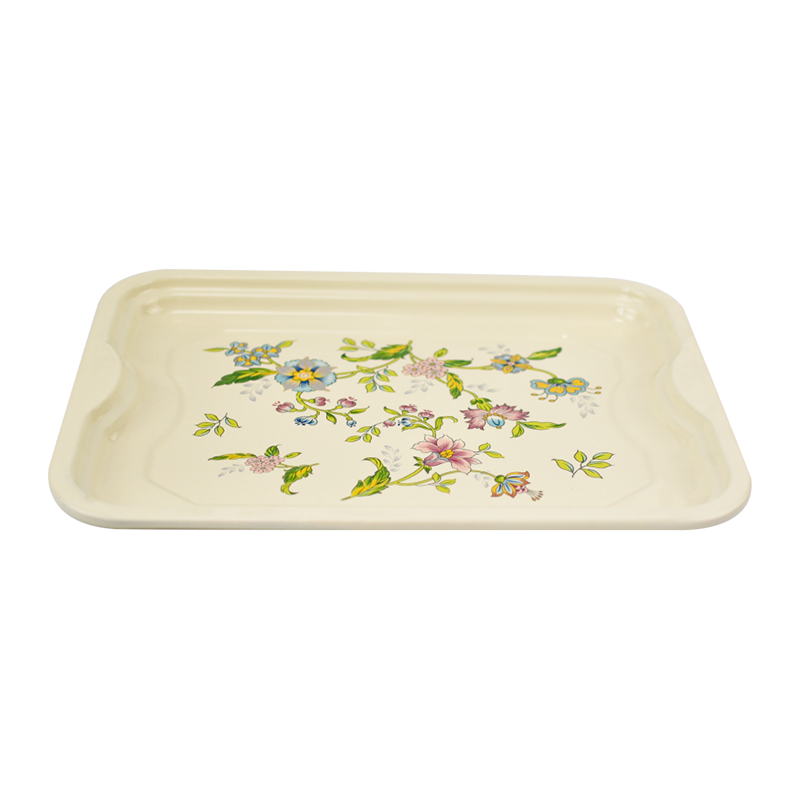 Emaljen blossad fälgplatta